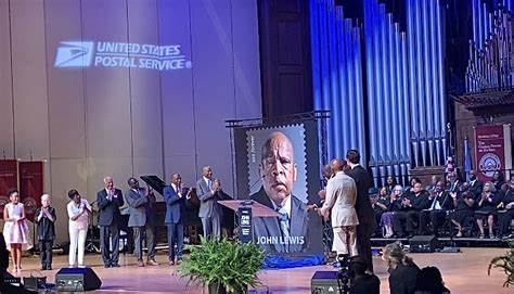 Rep. John Lewis Honored by USPS with New Commemorative Forever Stamp