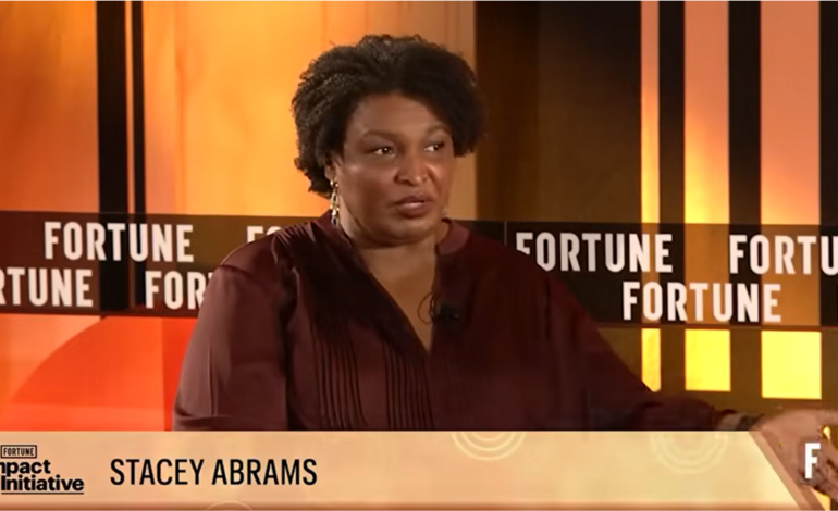 Stacey Abrams Says New Georgia Voting Rule Is an ‘Act of Chaos’